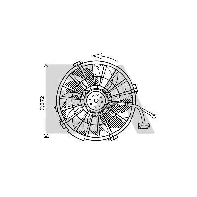 Ventilador, refrigeração do motor