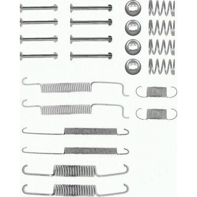 Kit de acessórios, sapatas de freio HELLA 8DZ 355 200-011