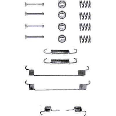 Kit de acessórios, sapatas de freio HELLA 8DZ 355 200-101