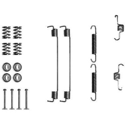 Kit de acessórios, sapatas de freio HELLA 8DZ 355 200-671