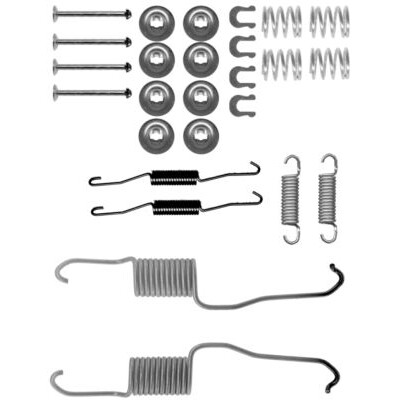 Kit de acessórios, sapatas de freio HELLA 8DZ 355 200-891