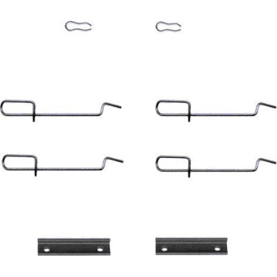 Kit de acessórios, pastilhas de freio HELLA 8DZ 355 202-341