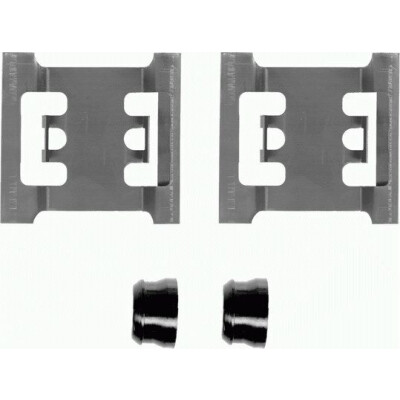 Kit de acessórios, pastilhas de freio HELLA 8DZ 355 202-391