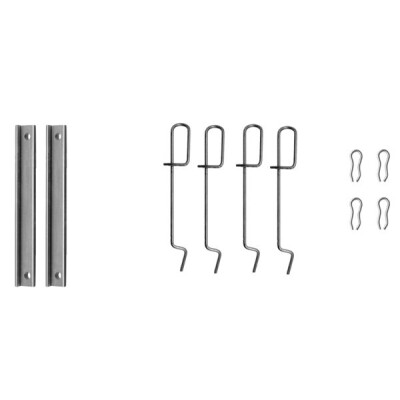 Kit de acessórios, pastilhas de freio HELLA 8DZ 355 202-411
