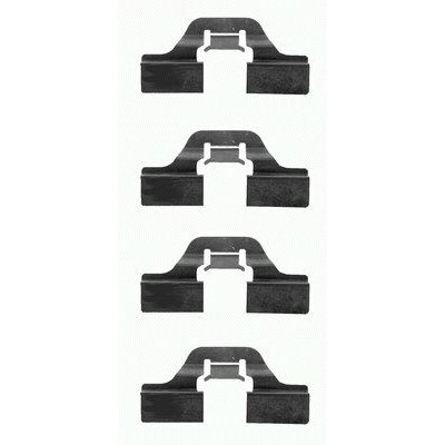 Kit de acessórios, pastilhas de freio HELLA 8DZ 355 202-621
