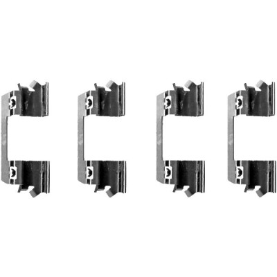 Kit de acessórios, pastilhas de freio HELLA 8DZ 355 202-731