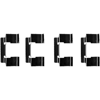 Kit de acessórios, pastilhas de freio HELLA 8DZ 355 202-741