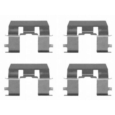 Kit de acessórios, pastilhas de freio HELLA 8DZ 355 203-021