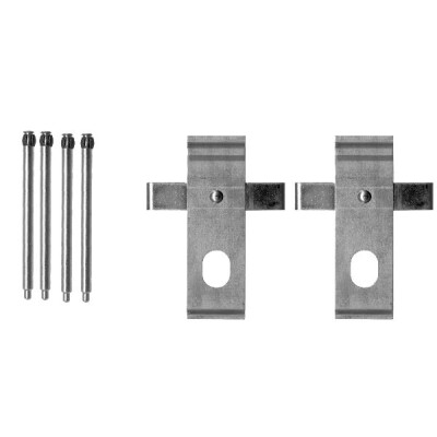 Kit de acessórios, pastilhas de freio HELLA 8DZ 355 203-111