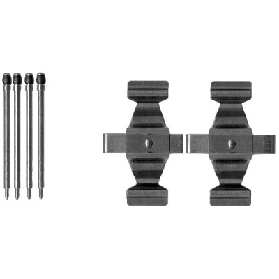 Kit de acessórios, pastilhas de freio HELLA 8DZ 355 203-121