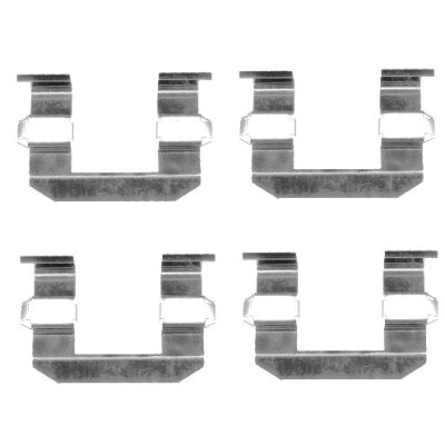 Kit de acessórios, pastilhas de freio HELLA 8DZ 355 203-131