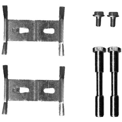 Kit de acessórios, pastilhas de freio HELLA 8DZ 355 203-181