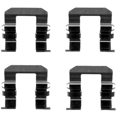 Kit de acessórios, pastilhas de freio HELLA 8DZ 355 203-251