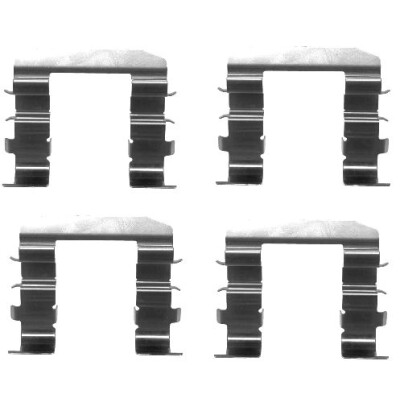 Kit de acessórios, pastilhas de freio HELLA 8DZ 355 203-261