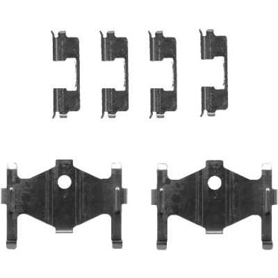 Kit de acessórios, pastilhas de freio HELLA 8DZ 355 203-281