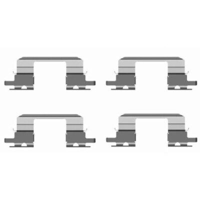 Kit de acessórios, pastilhas de freio HELLA 8DZ 355 203-821