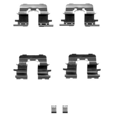 Kit de acessórios, pastilhas de freio HELLA 8DZ 355 203-911