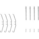 Kit de acessórios, pastilhas de travão