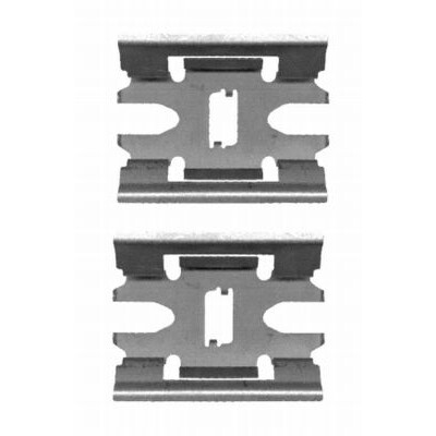 Kit de acessórios, pastilhas de freio HELLA 8DZ 355 204-071