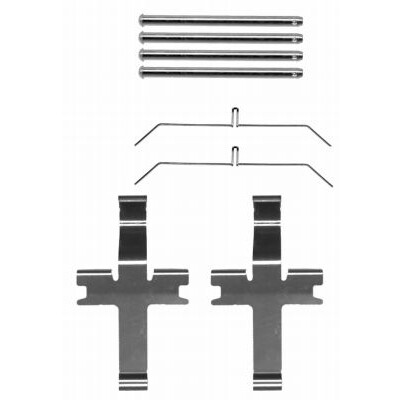 Kit de acessórios, pastilhas de freio HELLA 8DZ 355 204-171