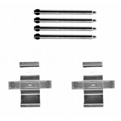 Kit de acessórios, pastilhas de freio HELLA 8DZ 355 204-211