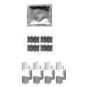 Kit de acessórios, pastilhas de travão