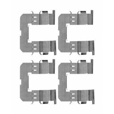 Kit de acessórios, pastilhas de freio HELLA 8DZ 355 204-361