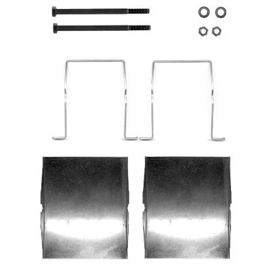 Kit de acessórios, pastilhas de freio HELLA 8DZ 355 204-461