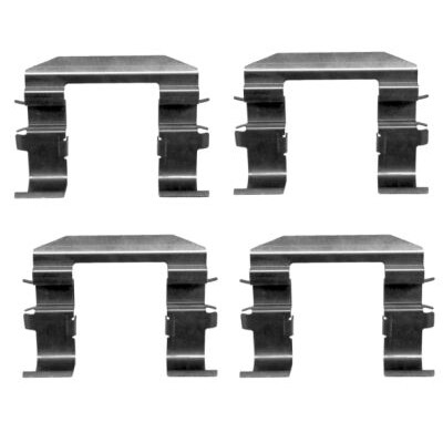 Kit de acessórios, pastilhas de freio HELLA 8DZ 355 204-491
