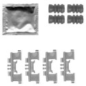Kit de acessórios, pastilhas de travão