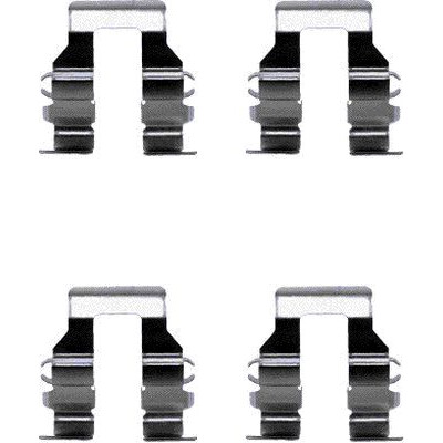 Kit de acessórios, pastilhas de freio HELLA 8DZ 355 205-001