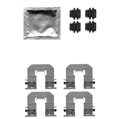 Kit de acessórios, pastilhas de freio HELLA 8DZ 355 205-241