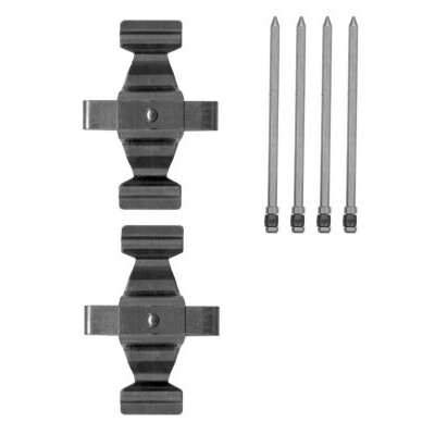 Kit de acessórios, pastilhas de freio HELLA 8DZ 355 205-311