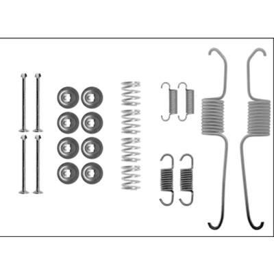 Kit de acessórios, maxilas do travão