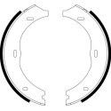 Jogo de sapatas de freio, freio de estacionamento HELLA 8DA 355 050-561