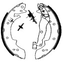 Jogo de maxilas de travão