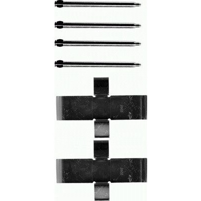 Kit de acessórios, pastilhas de travão