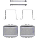 Kit de acessórios, pastilhas de travão