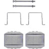 Kit de acessórios, pastilhas de travão