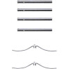 Kit de acessórios, pastilhas de travão