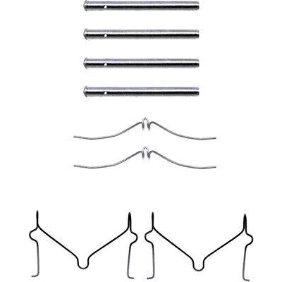 Kit de acessórios, pastilhas de travão