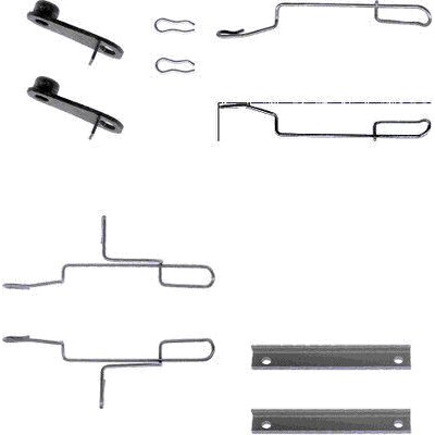 Kit de acessórios, pastilhas de travão