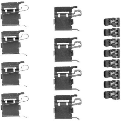 Kit de acessórios, pastilhas de travão