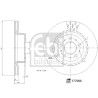 Disco de freio FEBI BILSTEIN 177006