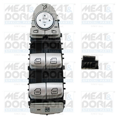Interruptor, regulador de janela MEAT &amp; DORIA 26081