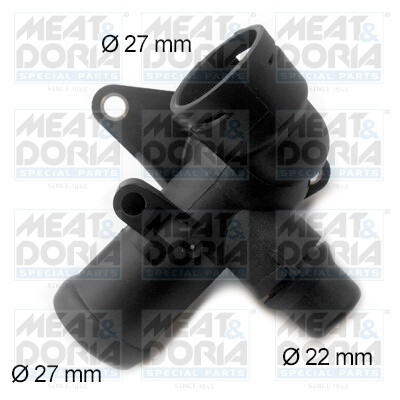 Flange de refrigerante MEAT &amp; DORIA 93207