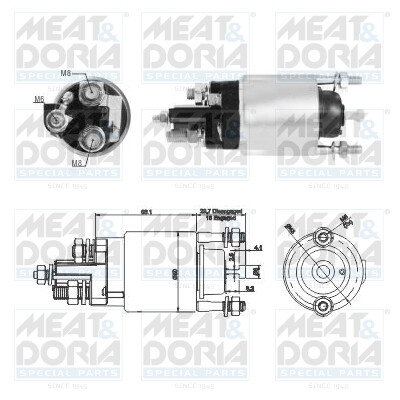 Interruptor electromagnético, motor de arranque