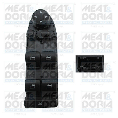 Interruptor, regulador de janela MEAT &amp; DORIA 26008