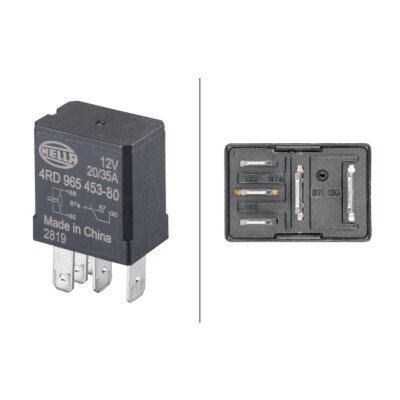 Relé, intervalo do limpador HELLA 4RD 965 453-801