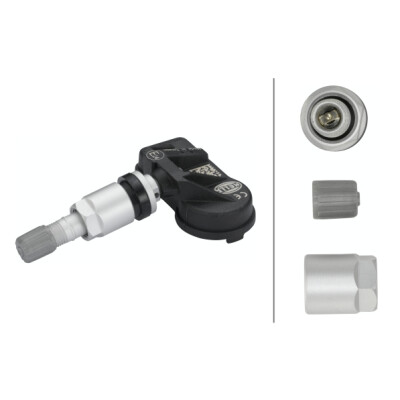 Sensor de roda, sistema de controlo da pressão dos pneus